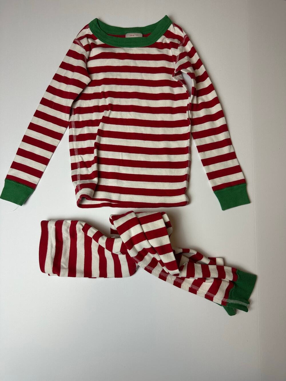 Hanna Andersson Kids Striped Pajama Set size 5